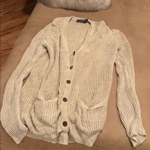 Polo Ralph Lauren Tan Weaved Cardigan